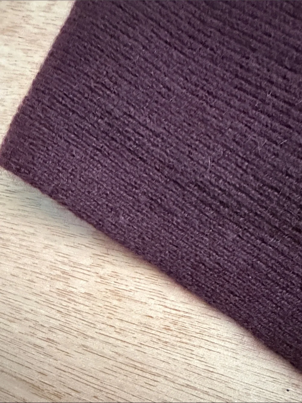 Quince 100% Mongolian Cashmere Scarf 10” x 70” | Rich Burgundy | Unisex